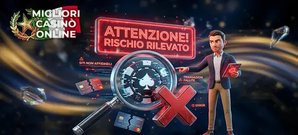 Come riconoscere ed evitare i casinò online falsi